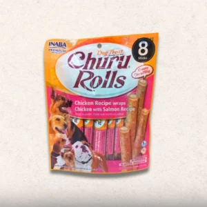 Churu Rolls - Chicken and Salmon wraps for Dogs